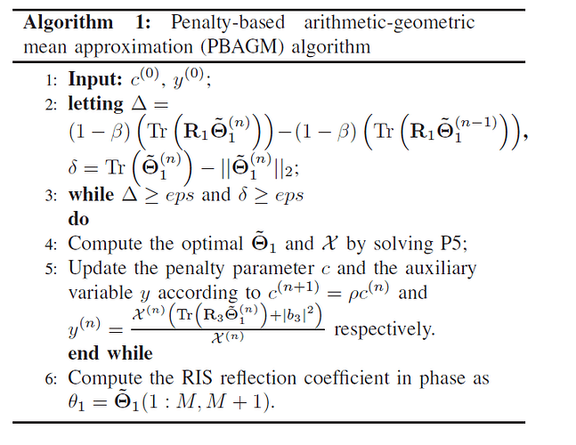 Algorithm 1